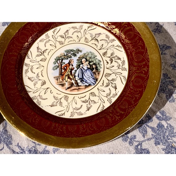 Set of 2 Two Vintage Bromley Side Plates - Picture 3 of 12